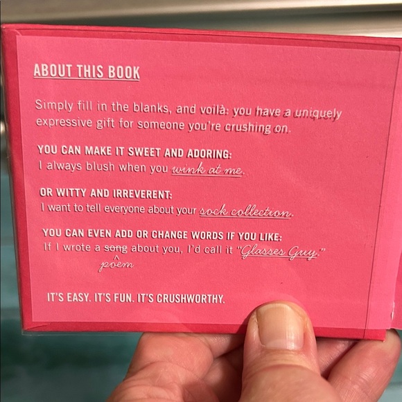 Pink “Why I'm Crushing on You” Book - Picture 2 of 3